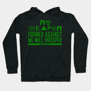 No Weapon Formed (Forest Green) Hoodie